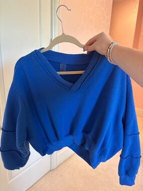 Electric blue altered state revival top